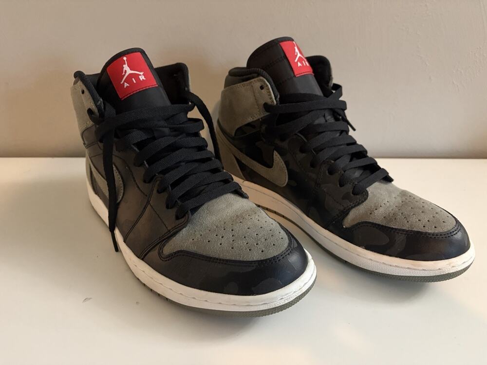 Nike Air Jordan 1 Retro High Premium "Camo 3M/Shadow" AA3993-034 (0023) No Box